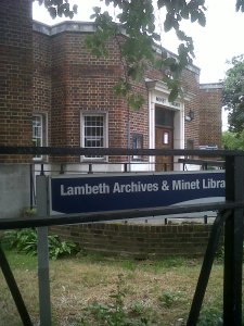 Lambeth Archives & Minet Library